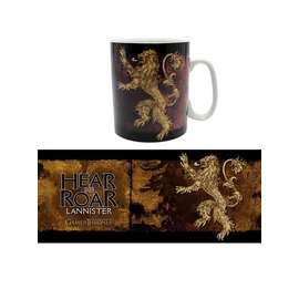 GAME OF THRONES  Trónok Harca Lannister Hear me Roar bögre 460 ml