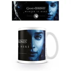 GAME OF THRONES  Trónok Harca Winter is here Daenerys bögre 320 ml