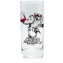 Street Fighter üvegpohár 290 ml