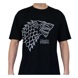 GAME OF THRONES  Stark - Trónok harca outline póló L