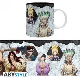 DR STONE group bögre