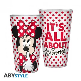 DISNEY Minnie premium üvegpohár