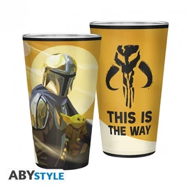 THE MANDALORIAN  Mando and The Child premium üvegpohár