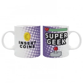 Retro Gaming Happy Mix  Super Geek bögre
