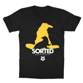 HARRY POTTER Sorted Hufflepuff (Hugrabug) póló