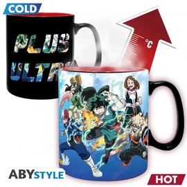 MY HERO ACADEMIA Heroes Plus Ultra hőre változó bögre