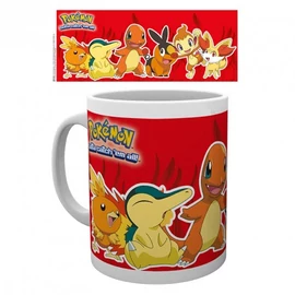 POKEMON Fire partners bögre