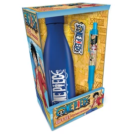 One Piece ajándék csomag Kulacs, toll, kulcstartó
