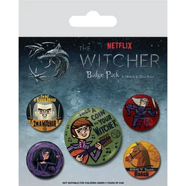 The Witcher- A Vaják kitüző szett
