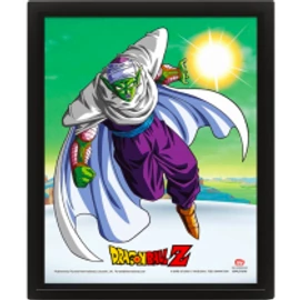 Dragon Ball Piccolo Lenticular 3D keretezett hologram kép