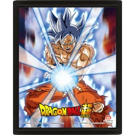 Dragon Ball Super  Lenticular 3D keretezett hologram kép