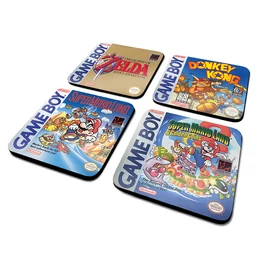 GAMEBOY Classic poháralátét szett