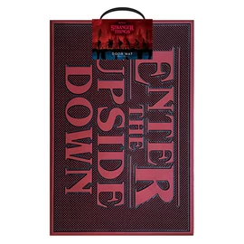 STRANGER THINGS Upside Down gumi lábtörlő szőnyeg