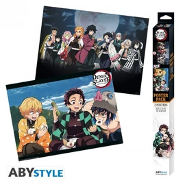 DEMON SLAYER new season chibi poszter szett