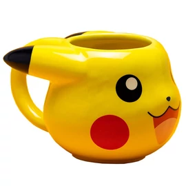 Pokemon Pikachu head 3D bögre