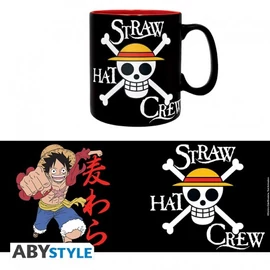 ONE PIECE Straw hat crew bögre