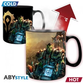 WORLD OF WARCRAFT - hőre változó bögre - 460 ml - Azeroth