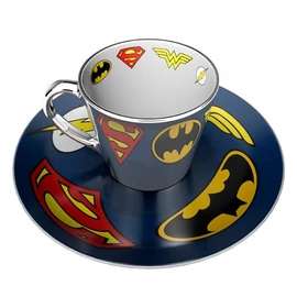 DC COMICS Justice League varázslatos tükör bögre kistányérral