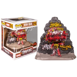 FUNKO POP Deluxe Street Art collection MARVEL Iron Man figura