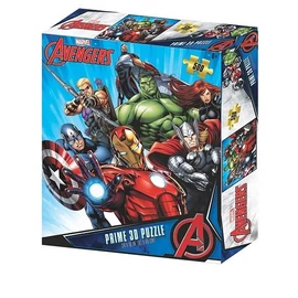 MARVEL Avengers Bosszúállók 3D hologram puzzle kirakós