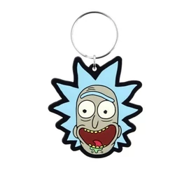 RICK AND MORTY Rick head PVC kulcstartó