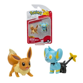 POKEMON Battle ready Eevee + Shinx figura