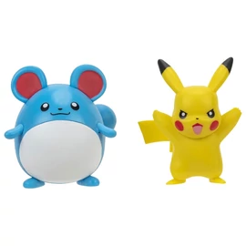 POKEMON Battle ready Pikachu + Marill  figura
