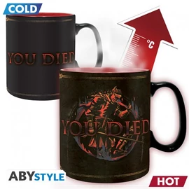 DARK SOULS - hőre változó bögre - 460 ml - You Died