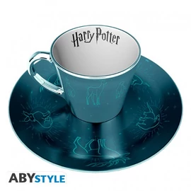 HARRY POTTER varázslatos tükör bögre kistányérral