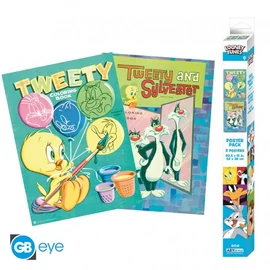 Looney tunes chibi poszter szett