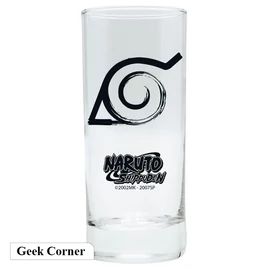 Naruto Konoha logo üvegpohár 290 ml