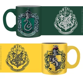 HARRY POTTER Slytherin &amp;amp; Hufflepuff - Mardekár &amp;amp; Hugrabug kávés bögre csomag 110 ml