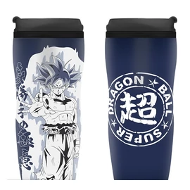 DRAGON BALL Super Goku ultra instinct hővédő utazó bögre 355 ml