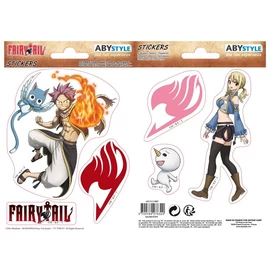 FAIRY TAIL Natsu &amp; Lucy matrica csomag 16cm x 11cm.