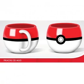 Pokemon - Pokeball 3D bögre