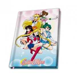 Sailor Moon Sailor Warriors notesz jegyzetfüzet A5