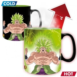 Dragon Ball Super Gogeta &amp;amp; Broly hőre változó bögre 460 ml