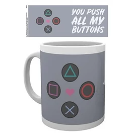 Playstation Push My Buttons bögre