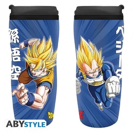DRAGON BALL Goku és Vegeta utazó bögre