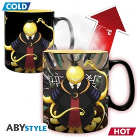 ASSASSINATION CLASSROOM hőre változó bögre