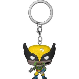 MARVEL Pocket Funko  POP! Kulcstartó figura Zombie Wolverine Rozsomák 4 cm