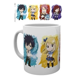 FAIRY TAIL chibi characters bögre 300 ml