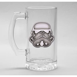 Star Wars Original Stormtrooper fém díszes üveg korsó 500 ml