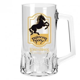 Lord of the rings A gyűrűk Ura Prancing Pony üveg korsó 500 ml