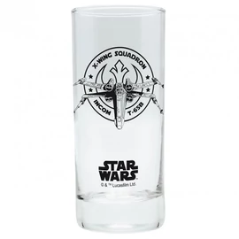 Star Wars Csillagok Háborúja X-wing üvegpohár 290 ml