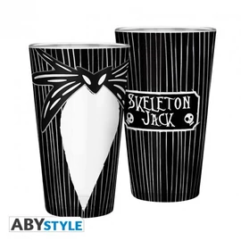 NIGHTMARE BEFORE XMAS Jack Skellington premium üvegpohár 400 ml