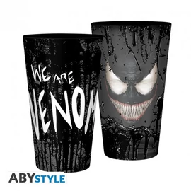 MARVEL Venom premium üvegpohár 400 ml