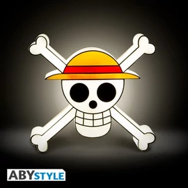ONE PIECE Skull hangulat fény lámpa