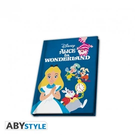 DISNEY  A6 jegyzetfüzet Alice Csodaországban 