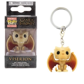 Game Of Thrones Trónok Harca Viserion pocket POP figurás kulcstartó